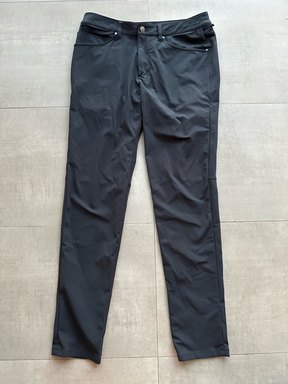 lululemon athletica Men's Charcoal Performance Chinos - 31